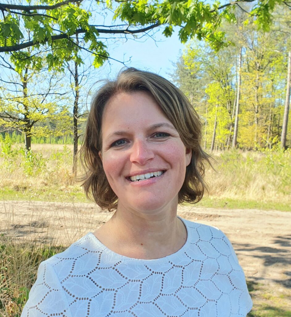 Foto van Saskia Kruijssen in de natuur